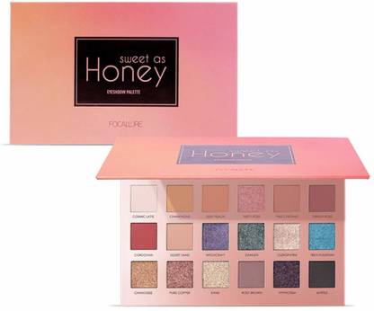 FOCALLURE Sweet As Honey 18 colors Eyeshadow 15 g