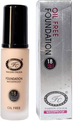 FC Foundation WATERPROOF & OIL FREE With High Coverage (Rose blush 40ml) Foundation