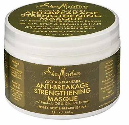 Shea Moisture Organic Yucca & Plantain Anti-Breakage Masque 12 oz