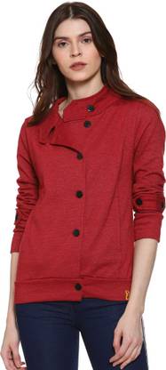 CAMPUS SUTRA Full Sleeve Solid Women Jacket