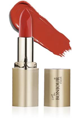 Coat Me Bonjour Paris Creme Lipstick Vitamin "E" Enriched-Brick Red, 4.2 gm