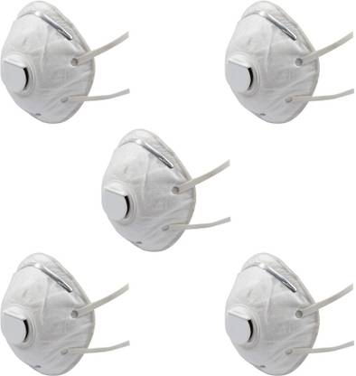 Honeywell H811 FFP1 Cup shape Mask/Respirator with Valve (Pack of 5) 1034032-Pk5