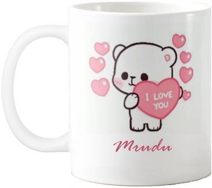 Exocticaa Mrudu I Love You Romantic Quotes 67 Ceramic Coffee Mug