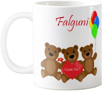 GNS Falguni I Love You Romantic Quotes 68 Ceramic Coffee Mug