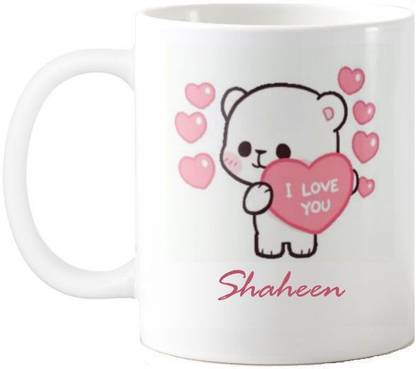 Exocticaa Shaheen I Love You Romantic Quotes 67 Ceramic Coffee Mug