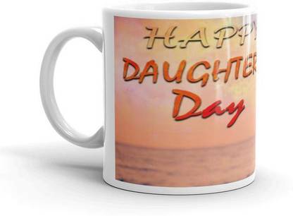 DEVYAI Daughter Love and Quote Printed DIDD20 Ceramic Coffee Mug