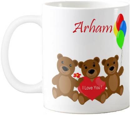 GNS Arham I Love You Romantic Quotes 68 Ceramic Coffee Mug