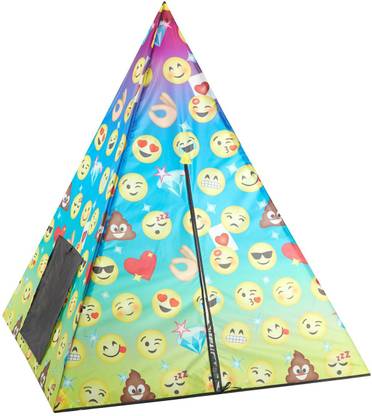 Emoji Teepee Tent Set 4 Piece