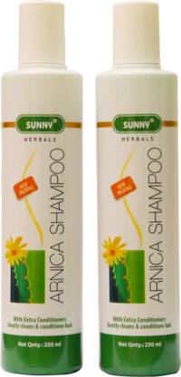 Sunny Herbals Arnica Shampoo with Extra Conditioner(Pack of 2)