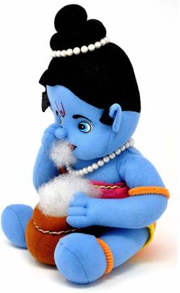 soniya enterprises Blue Stuffed Kids Krishna 35 Cm  - 13 inch