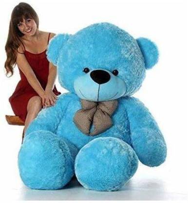 Ksar Soft 2 Feet Lovable/Huggable Teddy Bear with Neck Bow  - 24 inch