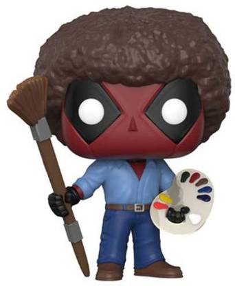 Funko Pop Marvel Deadpool Playtime Bob Ross
