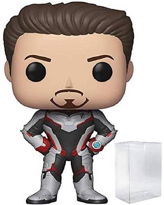 MARVEL Avengers Endgame Tony Stark Iron Man Funko Pop Vinyl Figure Includes