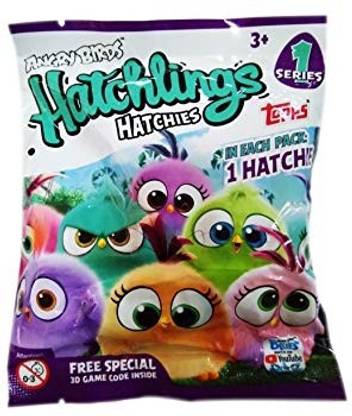 Topps Angry Birds HATCHLINGS HATCHIES 1 Complete HATCHIES with Soft