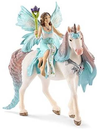 Schleich Fairy Eyela with Princess Unicorn Toy Multicolor