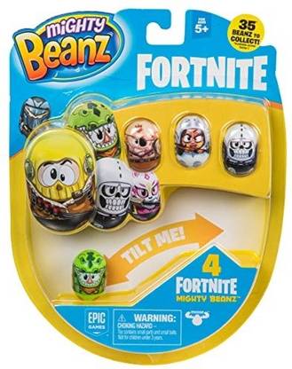 Mighty Beanz Fortnite 4 Pack Styles May Vary Toy Multicolor 1