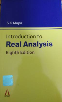 Introduction to Real Analysis, 8th Edition (ENGLISH, Paperback, S.K. MAPA)