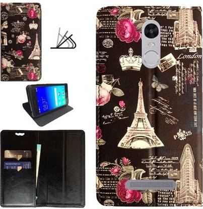 MYSHANZ Flip Cover for Mi Redmi Note 3