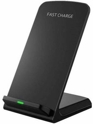 FKU 2 Coils Qi Certified Fast Wireless Charger 10W Qi for Galaxy S9, S9+, S8, S7 & Note 8, 5W Compatible iPhone XS MAX XR X 8 Plus and All Qi-Enabled Devices Charging Pad