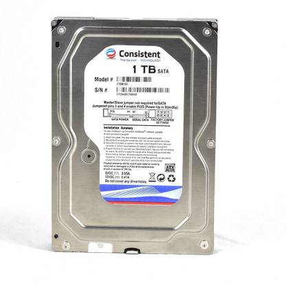 Consistent CT 1 TB Surveillance Systems, Desktop Internal Hard Disk Drive (HDD) (CT3001SC)
