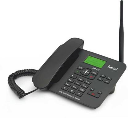 Beetel f1 k gsm fixed wireless phone Corded Landline Phone with Answering Machine