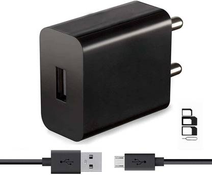 UrCart Wall Charger Accessory Combo for Xiaomi Redmi Note 5 (Redmi 5 Plus), Xiaomi Redmi Note5, Xiaomi Remi Note Five, Xiomi Mi Note 5, Redmi Note 5, Redmi5+, redmi 5, mi Note 5, Mi NOte5, Xiaomi Redmi 5, XiaomiRedmi5, Xiomi Mi Redmi 5, Xiaomi Redmi Five, Xiomi Mi 5, redmi 5, Mi 5, Mi5, Mi Five Charger With 1 Meter Micro USB Charging Data Cable And SIM Adapter