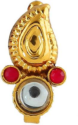 Anuradha Art jewellery Metal Nose Stud
