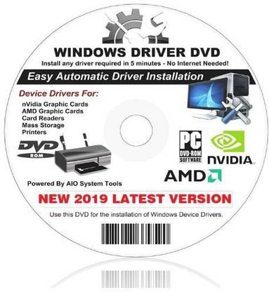 COMPATIBLE Driver Pack Solution 2019 Offline 2 DVD Pack with Graphics Cards Drivers