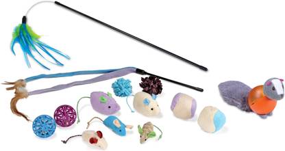 SmartyKat Nylon Soft Toy, Treat Dispensing Toy For Cat