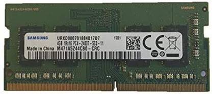 Samsung DDR4 2400Mhz DDR4 4 GB (Single Channel) Laptop (PC4-19200 M471A5244CB0-CRC Laptop memory)
