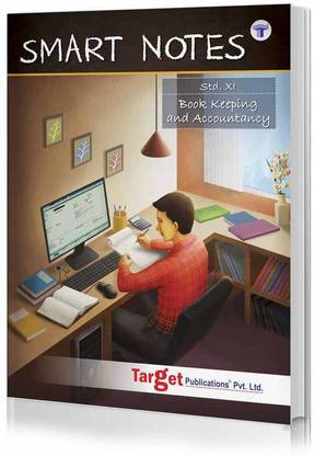 Std 11th Book Keeping And Accountancy (BK) Smart Notes Book, Commerce (Maharashtra Board)