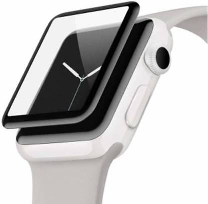 BLACK GORILLA Edge To Edge Tempered Glass for Apple Watch Series 2, Series 3 - Black - 42mm