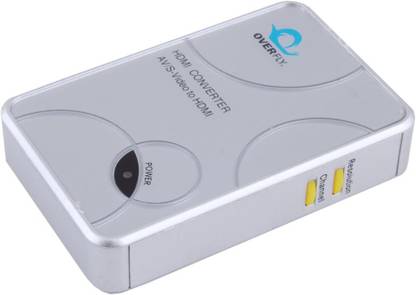 Tobo AV to HDMI Converter Switch, Stereo input Resolutions 1080p Video TD-669VC Media Streaming Device
