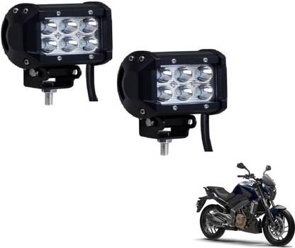 MOCKHE VLB-NS-RCT6LD2P-72 Dominar 400 Headlight Motorbike LED for Bajaj (12 V, 18 W)