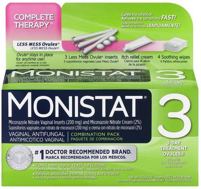 Monistat 3-Day Vaginal Antifunga Intimate Gel