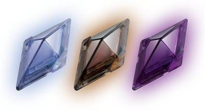 Tomy Pokemon Z-Ring Z-Crystal 3-Pack - Steelium Z, Rockium Z, & Poisonium Z