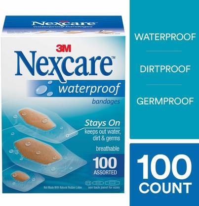 Nexcare Waterproof Clear Bandages Bandage Protector