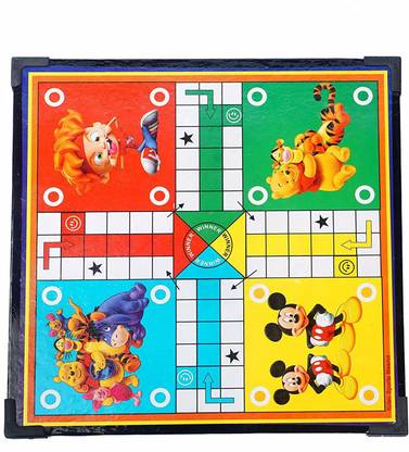 Acorn® Chess Board & Ludo ( Two Sides ) - Reasonable Rate ( Best Quality ) Party & Fun Board Game