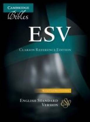 ESV Clarion Reference Bible, Black Calf Split Leather, ES484:X