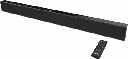 JBL SB110 SB110 Powerful Wireless Soundbar with Built-in Subwoofer (110 Watts, 4 Woofers, Dolby Digital Sound) Subwoofer
