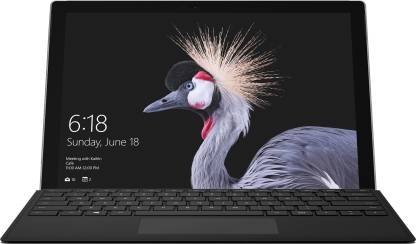 (Refurbished) MICROSOFT Surface Pro Core i5 7th Gen - (4 GB/128 GB SSD/Windows 10 Pro) 1796 2 in 1 Laptop
