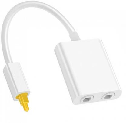 Tobo Fiber Optical Cable 0.05 m Digital Audio Splitter Adapter Dual Port Optical Cable