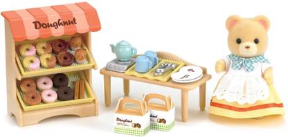 Calico Critters Dolls and Doll house