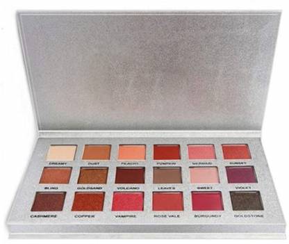 Futaba Golden Matte Nude Eye Shadow Palettes - 18 Colors 15 g