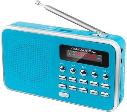 CRETO OD-SM302 Fm Radio Music Player Supports USB, SD Card with LED Display FM Radio