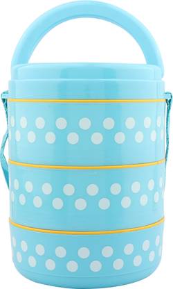 Otto Maxxi 3 -Blue 3 Containers Polypropylene Office Lunch Box