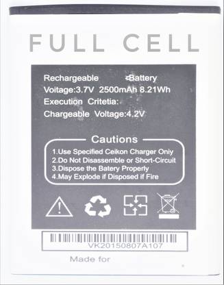 FULL CELL Mobile Battery For  Celkon A107