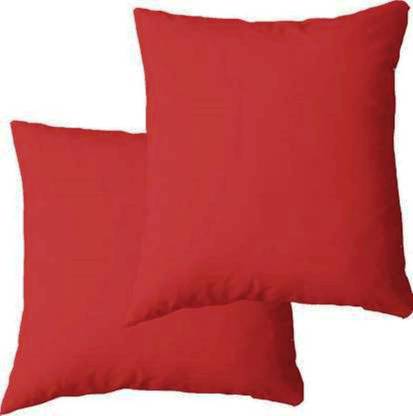 RD ROYAL DÉCOR Polyester Plain Back Cushion Pack of 5
