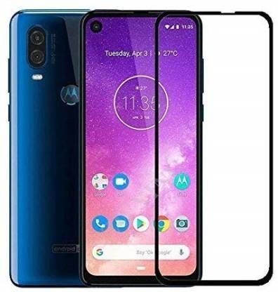 NKCASE Edge To Edge Tempered Glass for Motorola One Vision