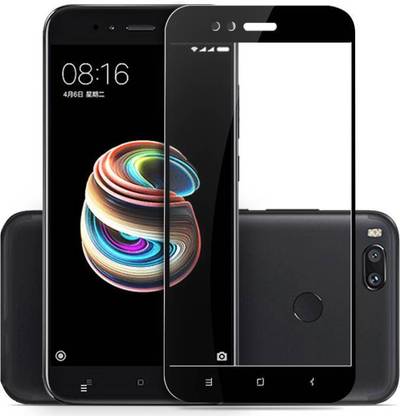 HIE POWER Edge To Edge Tempered Glass for Xiaomi Mi A1 (Premium 6D 9H Full Glue)